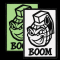 Детальніше про Набір шевронів 2 шт з липучкою BOOM, що світяться у темряві 5,4х8 см вишитий патч шеврон нашивка Набір шевронів 2 шт з липучкою BOOM, що світяться у темряві 5,4х8 см вишитий патч шеврон нашивка