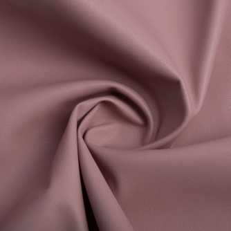 The fabric is faux leather on suede рожева