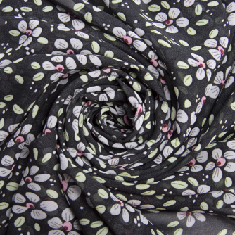More about Marichka Chiffon Dress Fabric чорно/сірий Marichka Chiffon Dress Fabric чорно/сірий