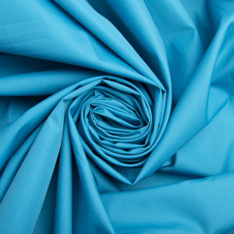 The fabric is Fortuna bright blue