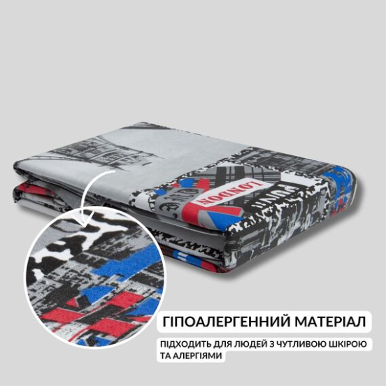 Детальніше про Наволочка 50х70 см бавовна натуральна TM IDEIA ранфорс + сумочка в подарунок Лондон, фото 3 Наволочка 50х70 см бавовна натуральна TM IDEIA ранфорс + сумочка в подарунок Лондон, фото 3
